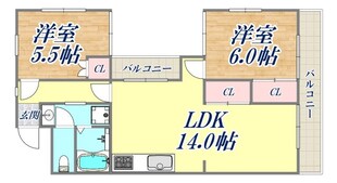 南園和ハウスの物件間取画像